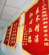 患者送予医院表扬旗